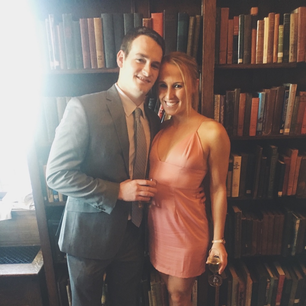 Pink NBD cocktail dress